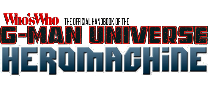 HERO MACHINE, G-MAN UNIVERSE by Jim Burrows